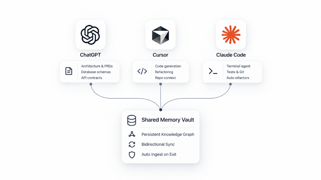 How to Maintain Consistent Memory Across ChatGPT, Claude Code, and Cursor